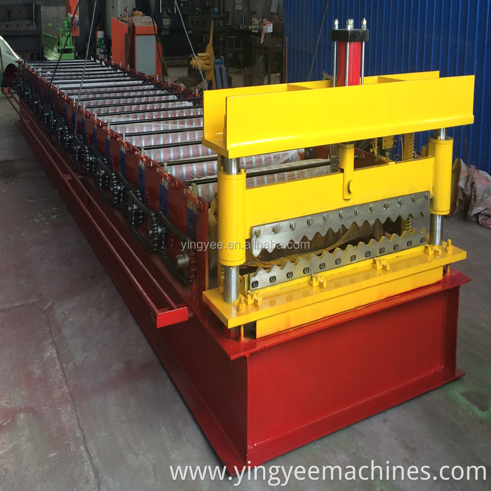 Transverse Thin Corrugated Sheet Forming Machine